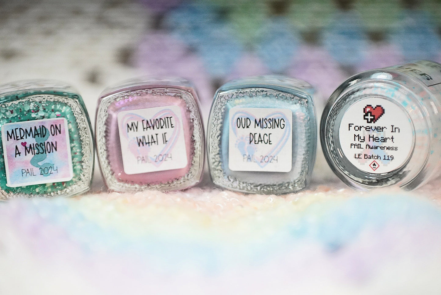 Full PAIL Collaboration Bundle - Plus Life Lacquer + Finding Feathers Lacquer *CHARITY*