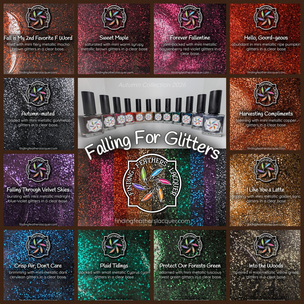 Full Falling for Glitters Collection