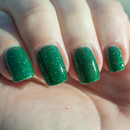 Christmas Tree Through Window