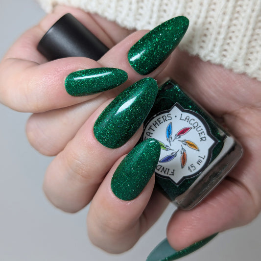 Christmas Tree Through Window