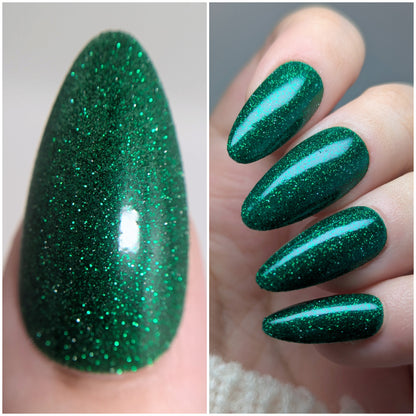 Christmas Tree Through Window