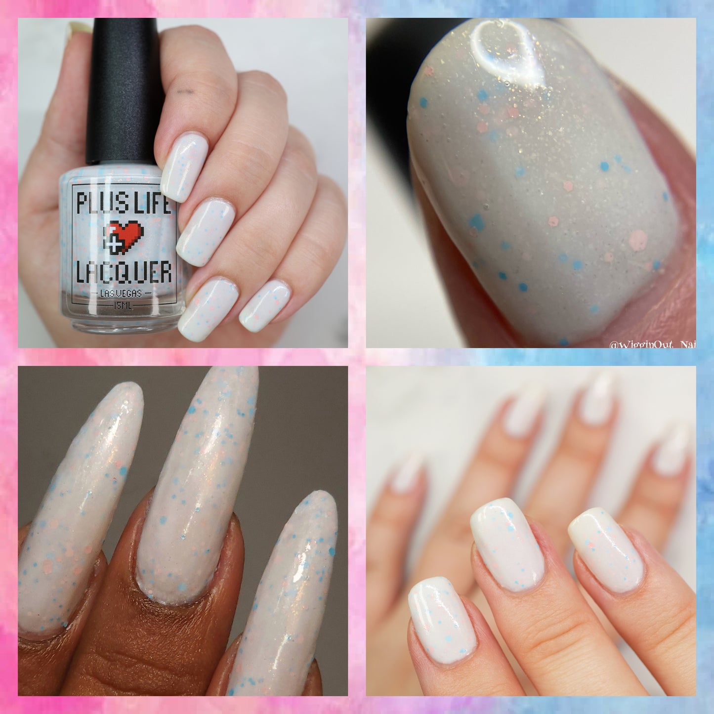 Full PAIL Collaboration Bundle - Plus Life Lacquer + Finding Feathers Lacquer *CHARITY*