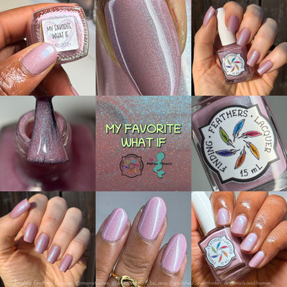 Full PAIL Collaboration Bundle - Plus Life Lacquer + Finding Feathers Lacquer *CHARITY*