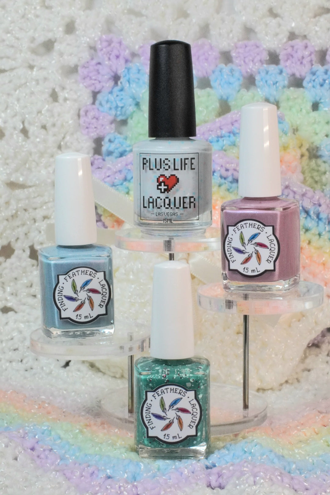 Full PAIL Collaboration Bundle - Plus Life Lacquer + Finding Feathers Lacquer *CHARITY*